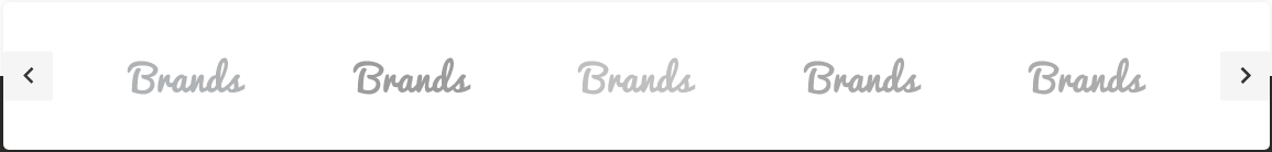 Home page - Brands Carousel