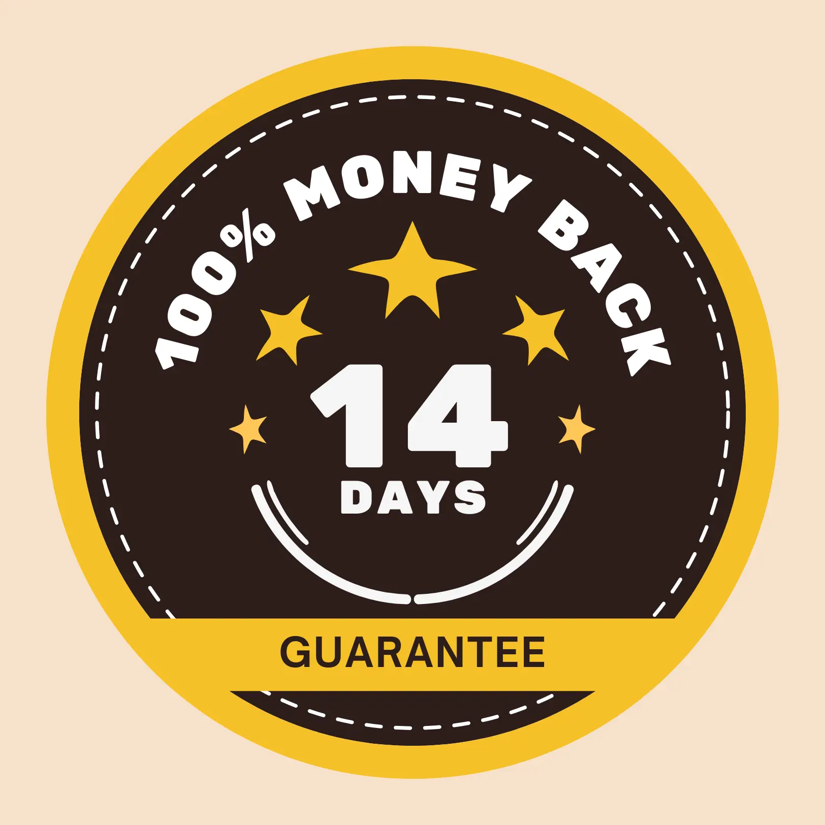 100% Money Back Guarantee