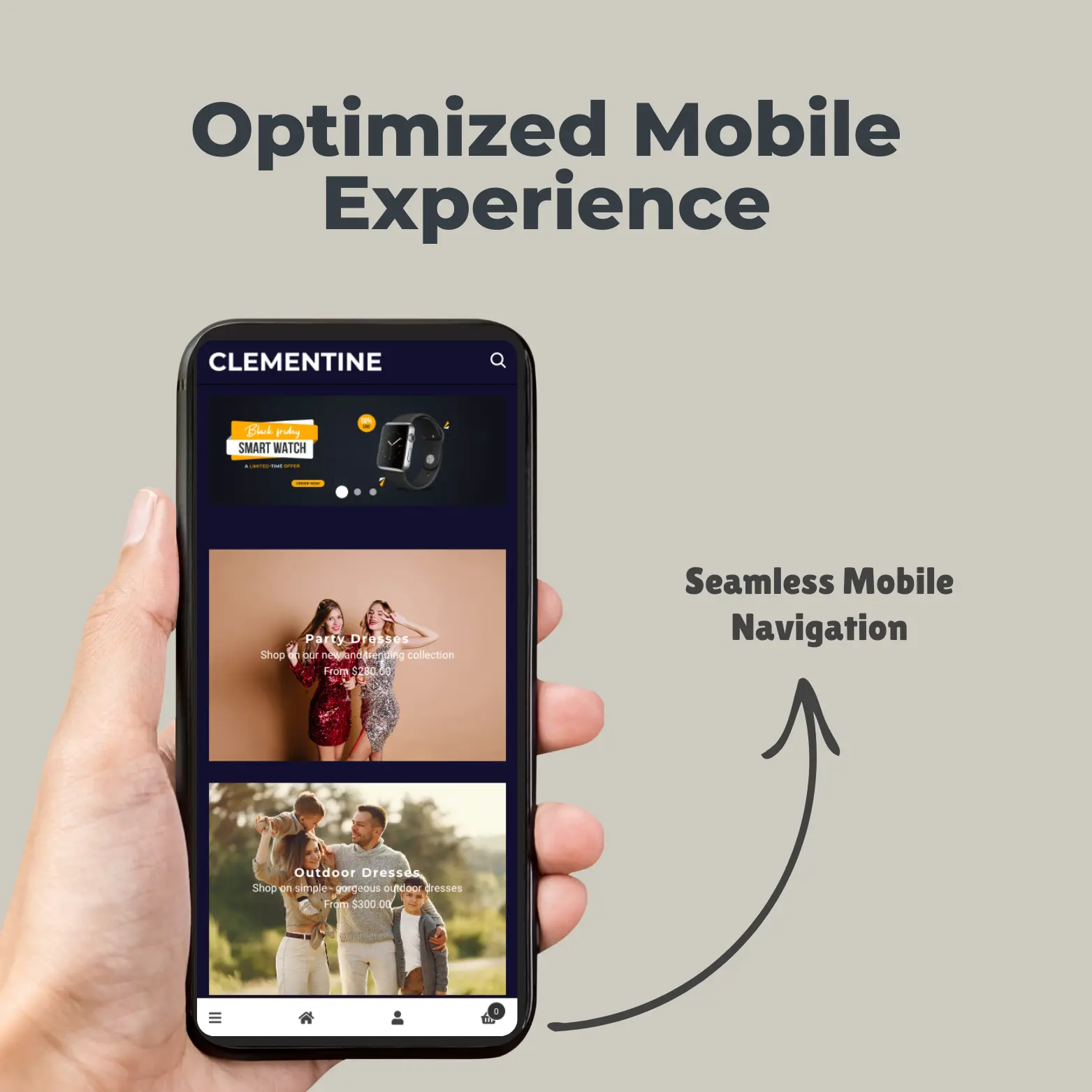 Optimized Mobile Experience