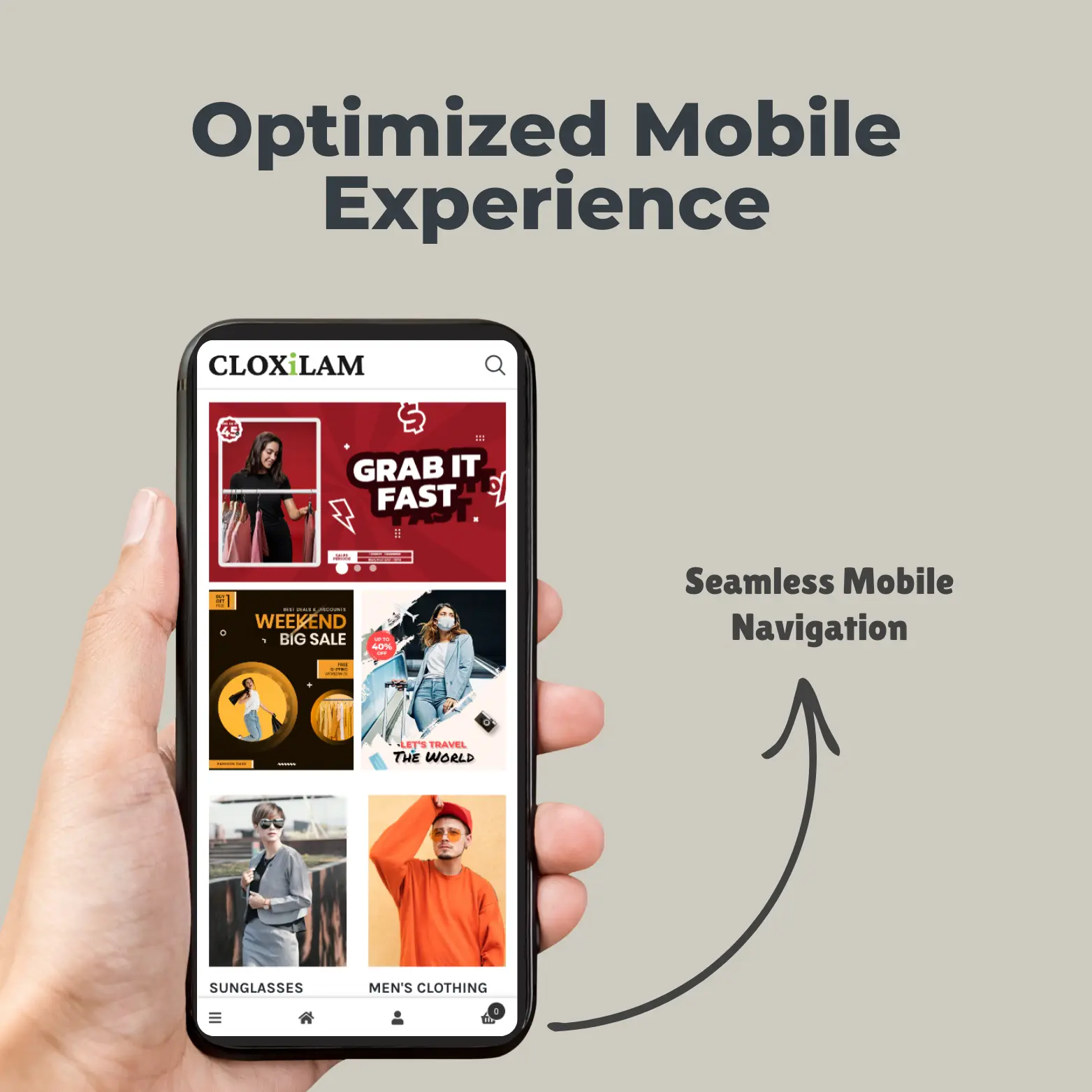 Optimized Mobile Experience