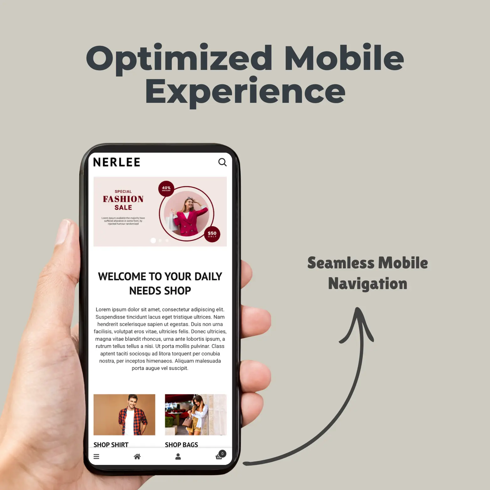 Optimized Mobile Experience