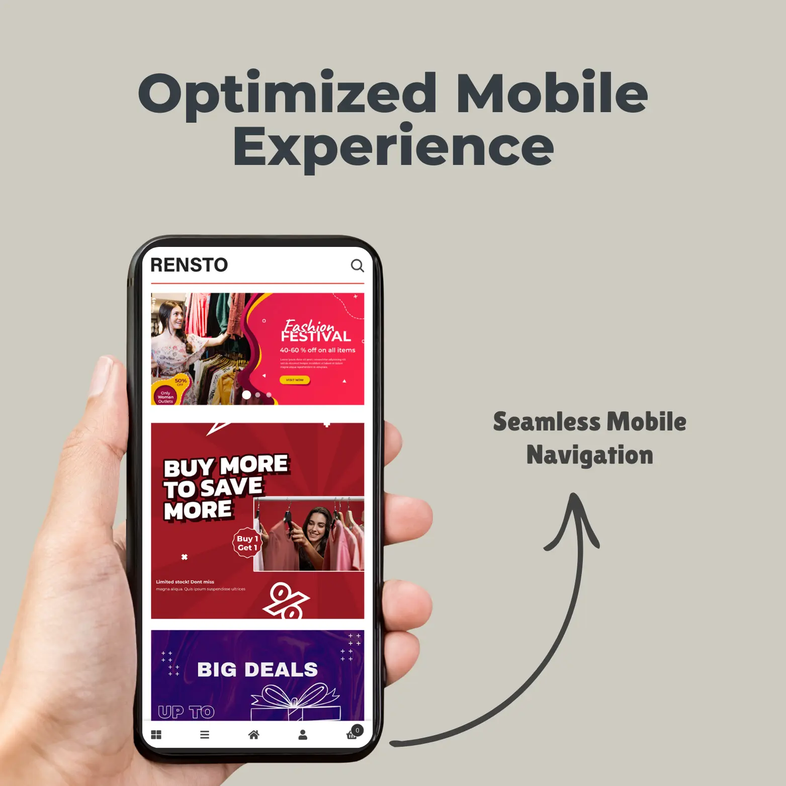 Optimized Mobile Experience