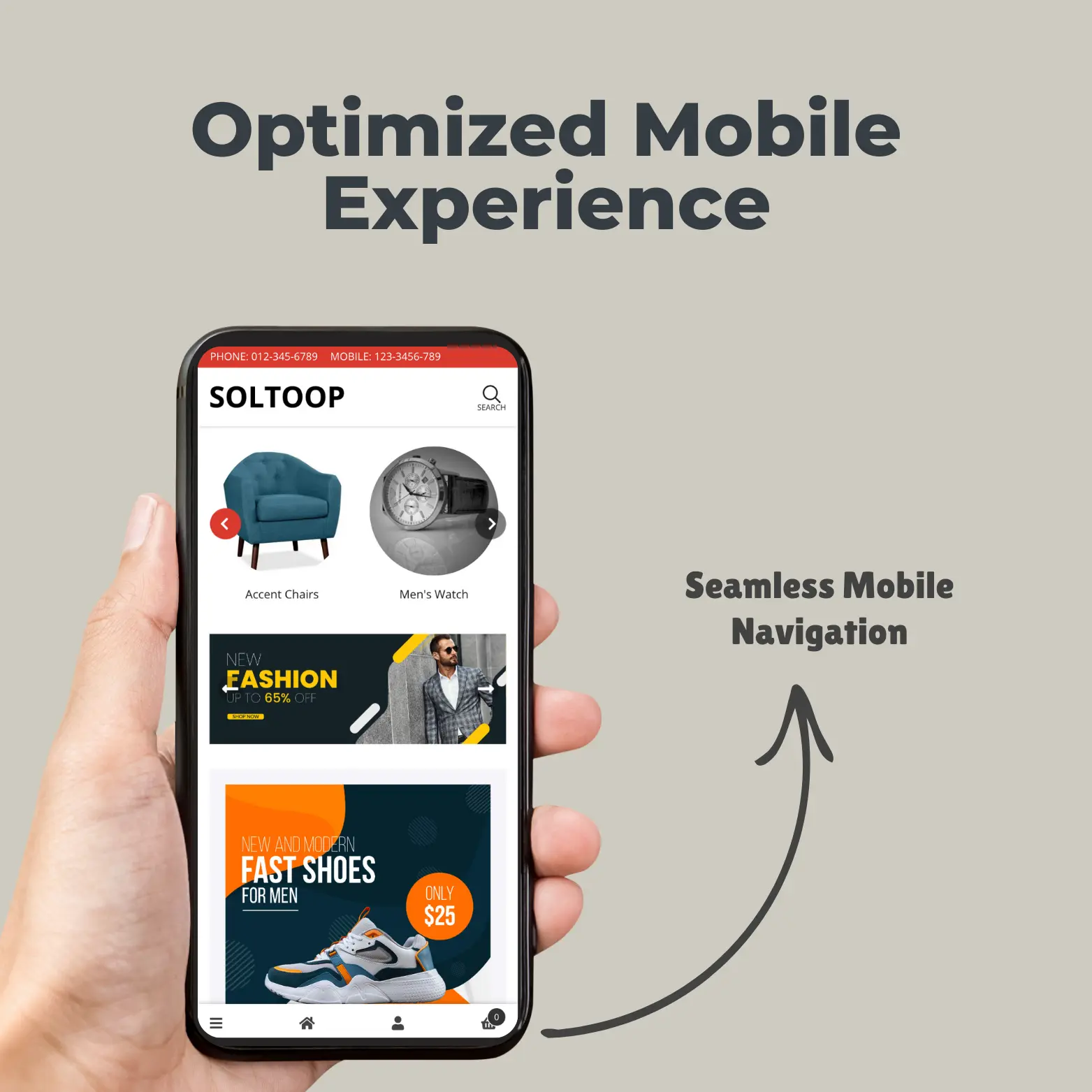 Optimized Mobile Experience