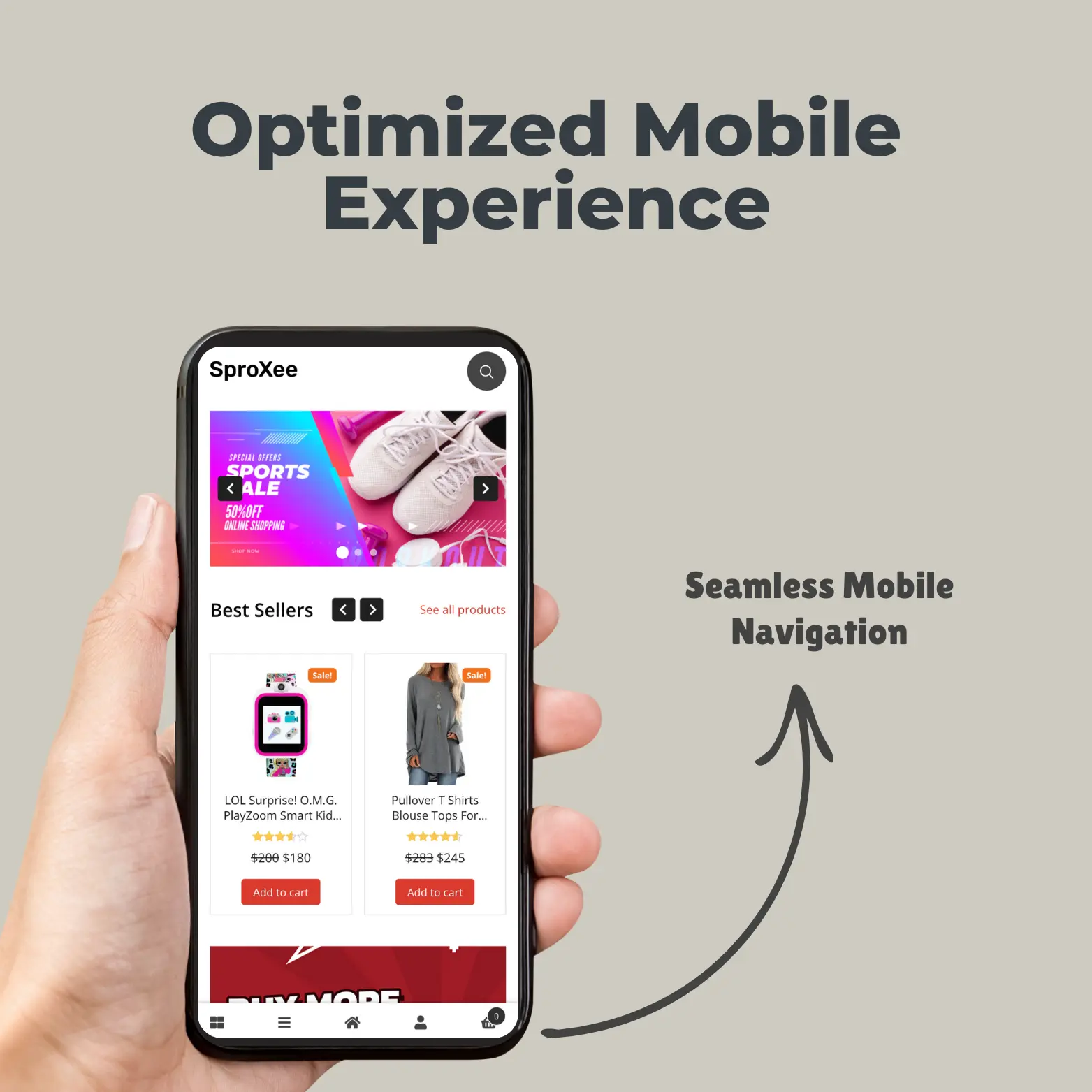 Optimized Mobile Experience