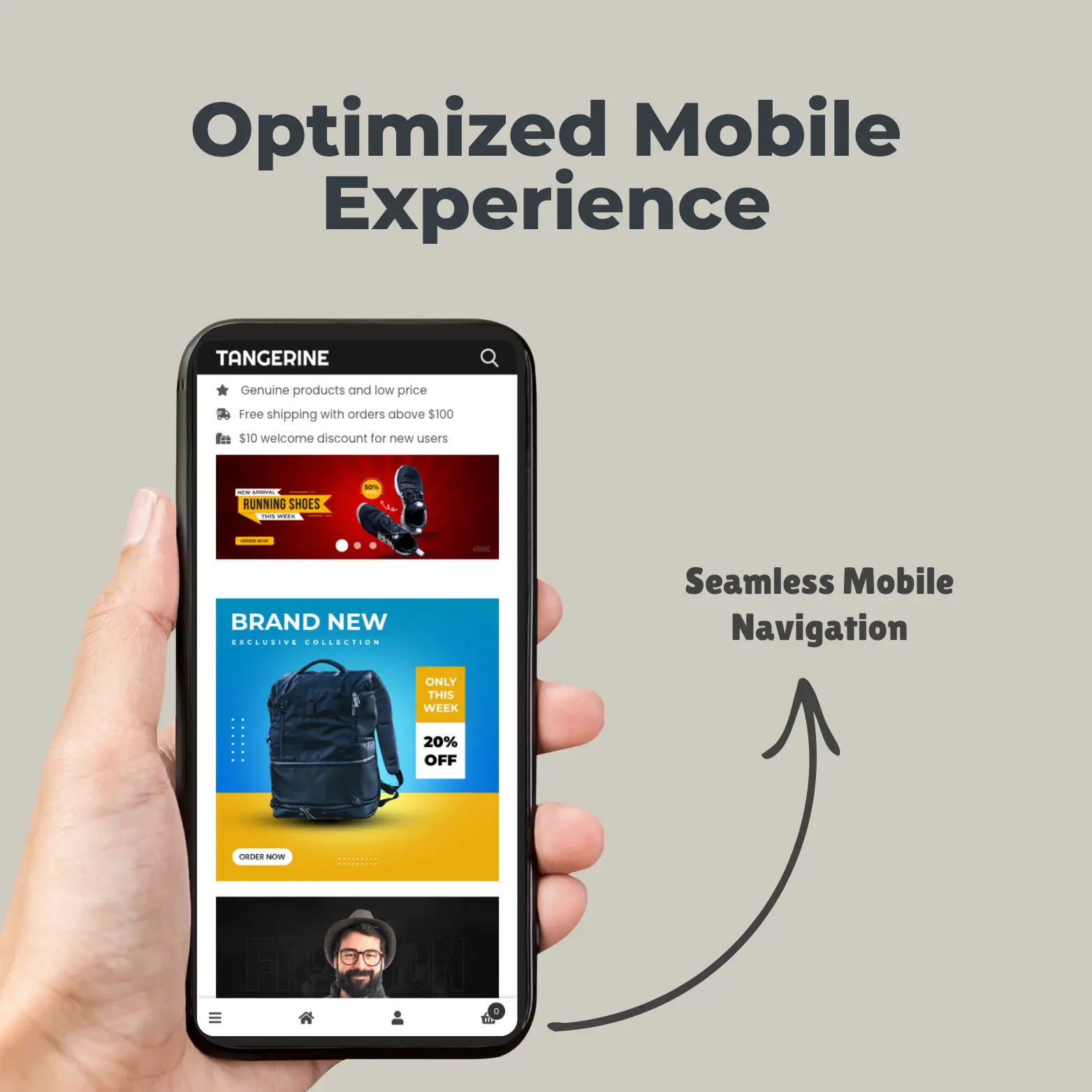 Optimized Mobile Experience