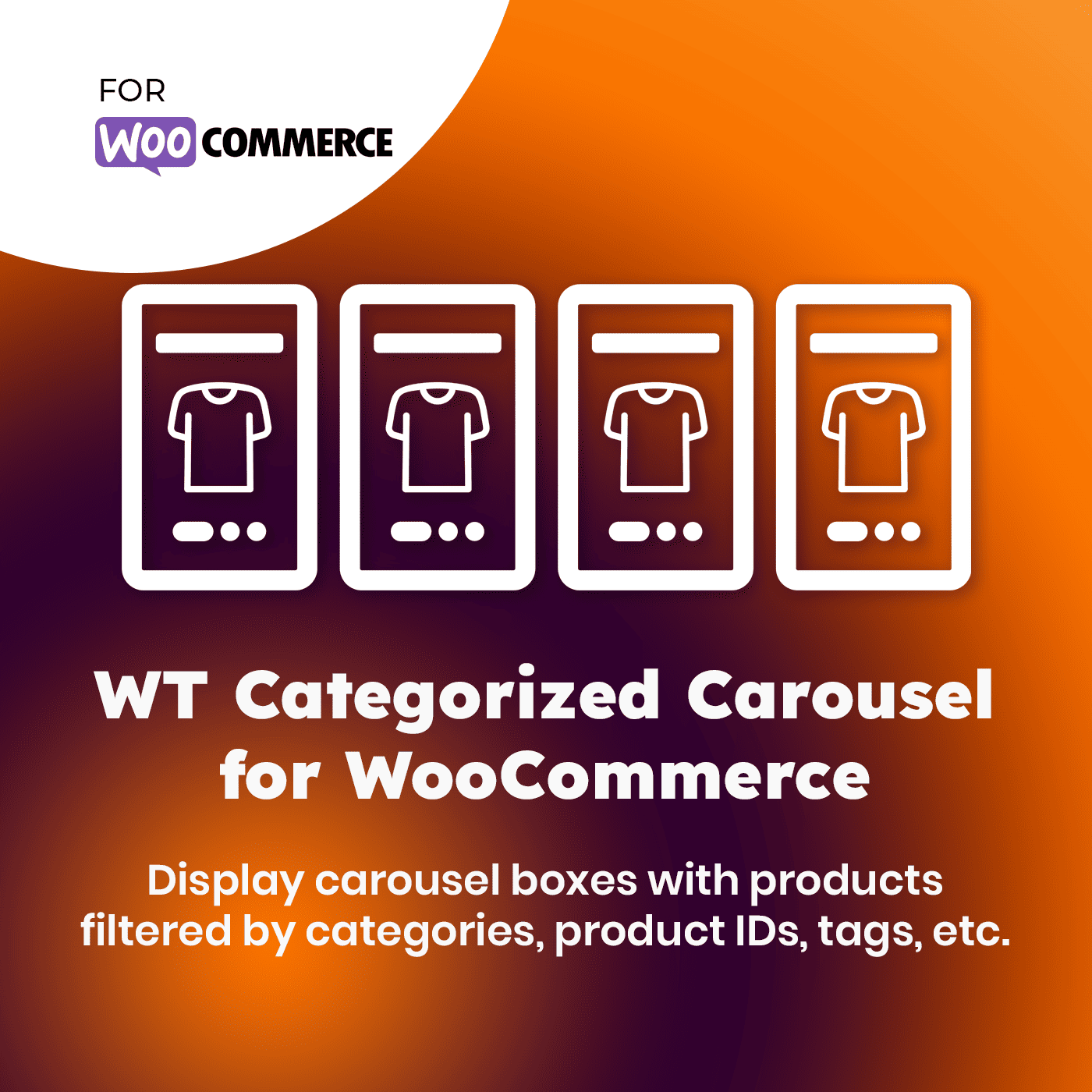 WT Categorized Carousel for WooCommerce - WordPress Plugin for WooCommerce