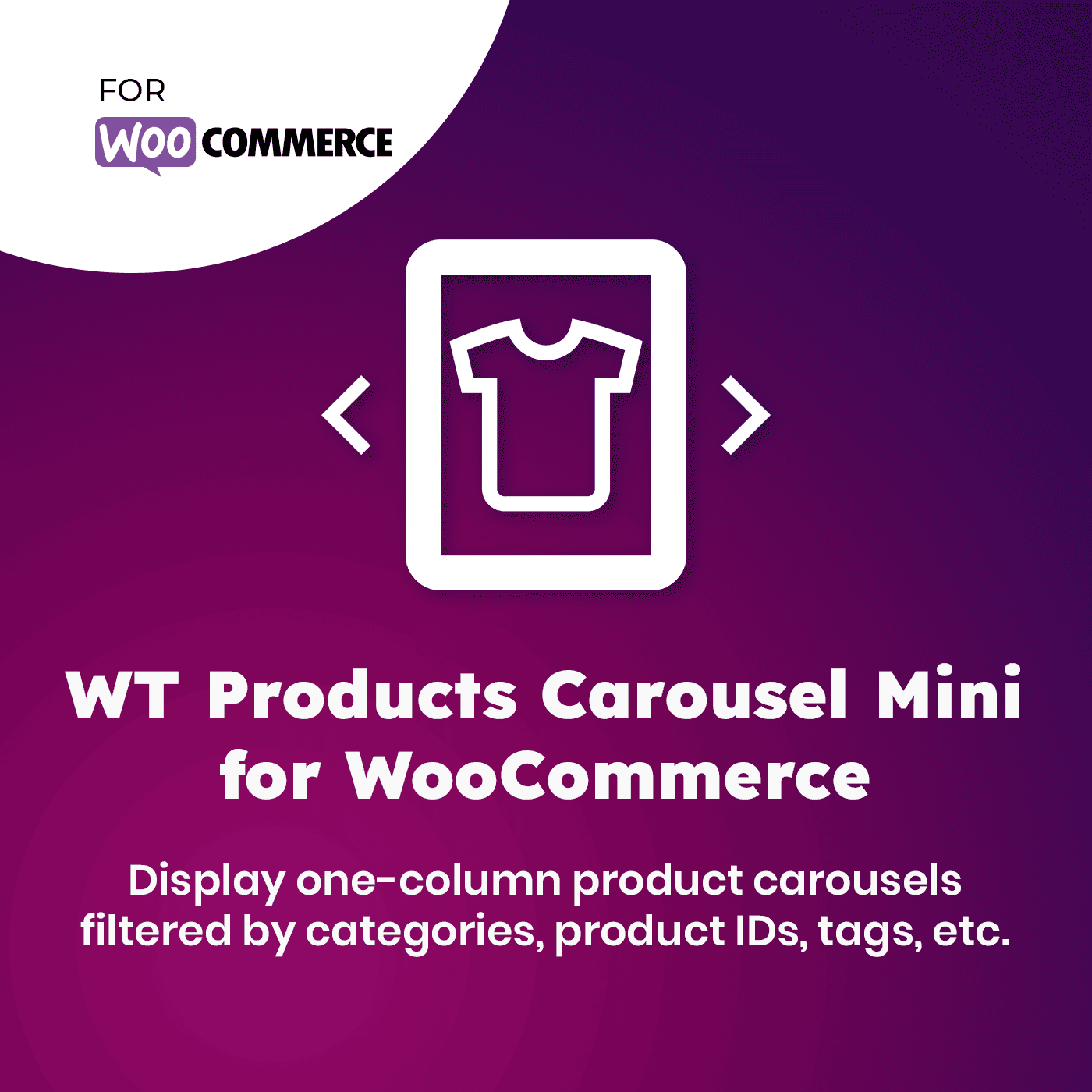 WT Products Carousel Mini for WooCommerce - WordPress Plugin for WooCommerce